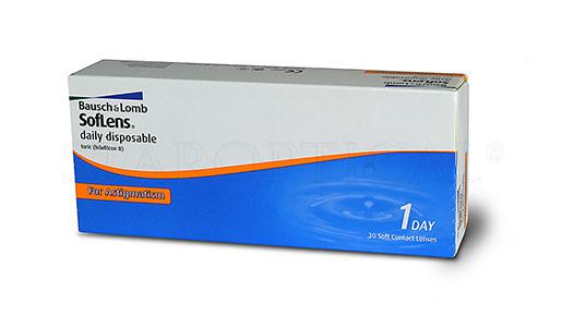 BAUSCH & LOMB - SOFLENS DAILY DISPOSABLE FOR ASTIGMATISM (10 PACK)